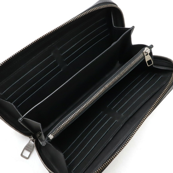 LOUIS VUITTON Damier Infini Zippy XL Second Bag Clutch Leather Onyx Black Men... - Picture 6 of 9